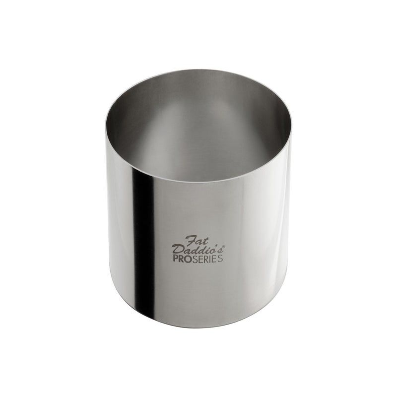Fat Daddio's Stainless Steel Round Cake & Pastry Ring, 3 x 3 Inch - Image 1